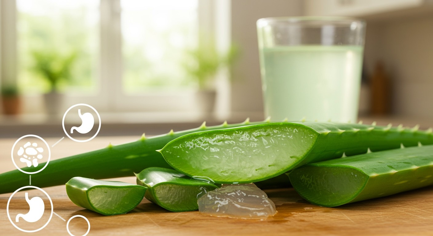 Az Aloe Vera segíthet a bélflóra egyensúlyának fenntartásában.