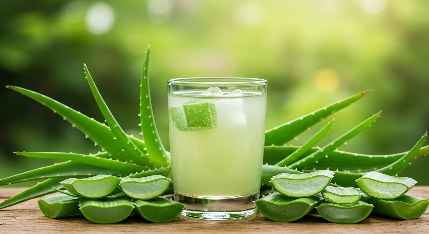 Az Aloe Vera ivógél növeli a vérkeringést és védi a szívet.