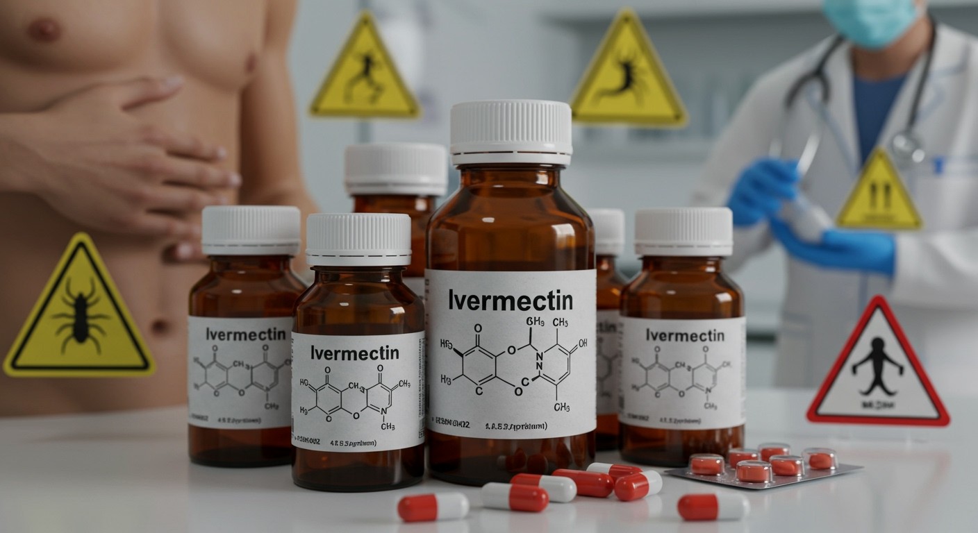 Az Ivermectin túladagolás súlyos mellékhatásokat okozhat.
