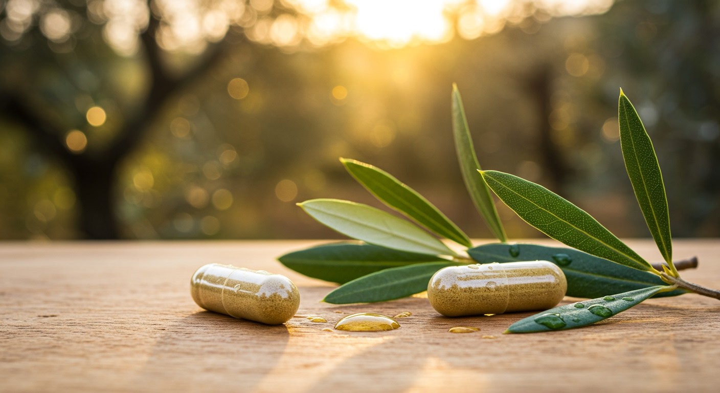 Az oleuropein antioxidáns hatása erősíti az immunrendszert.