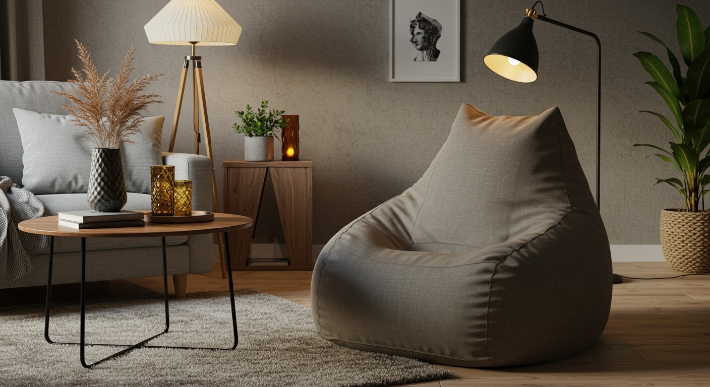 A babzsákfotel modern kényelmet és sokféle stílust kínál.