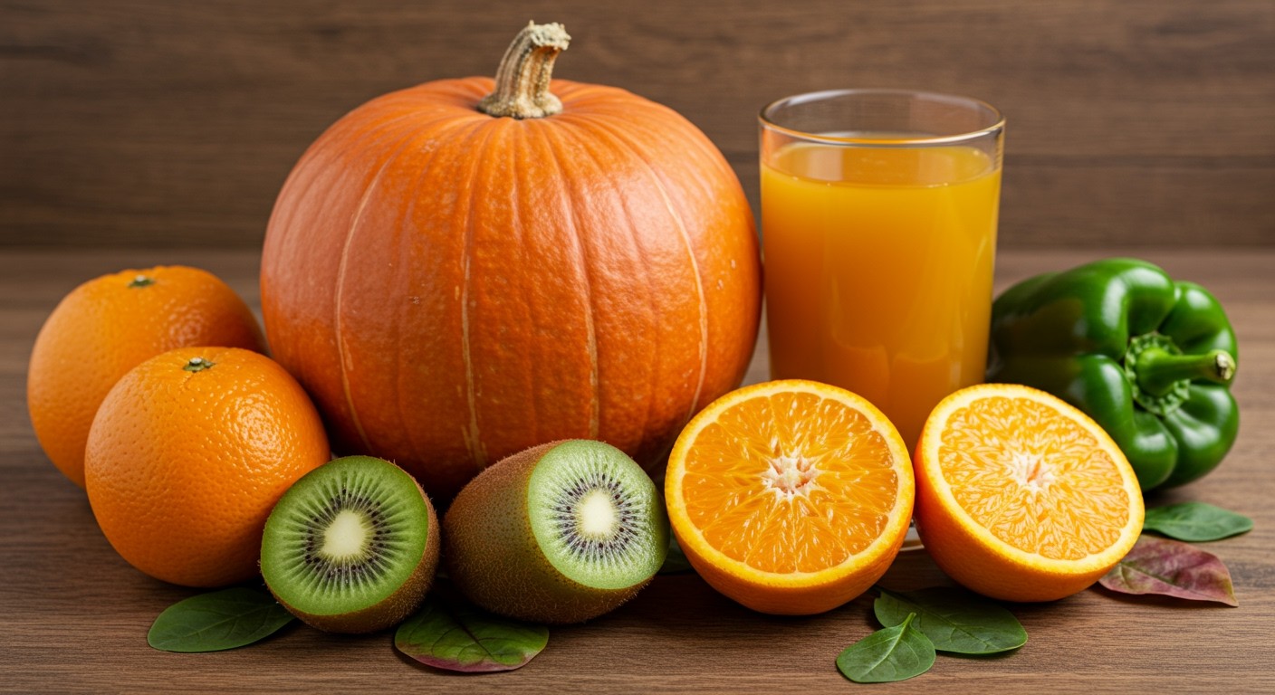 A C-vitamin segít a fertőzések leküzdésében és gyulladáscsökkentő.