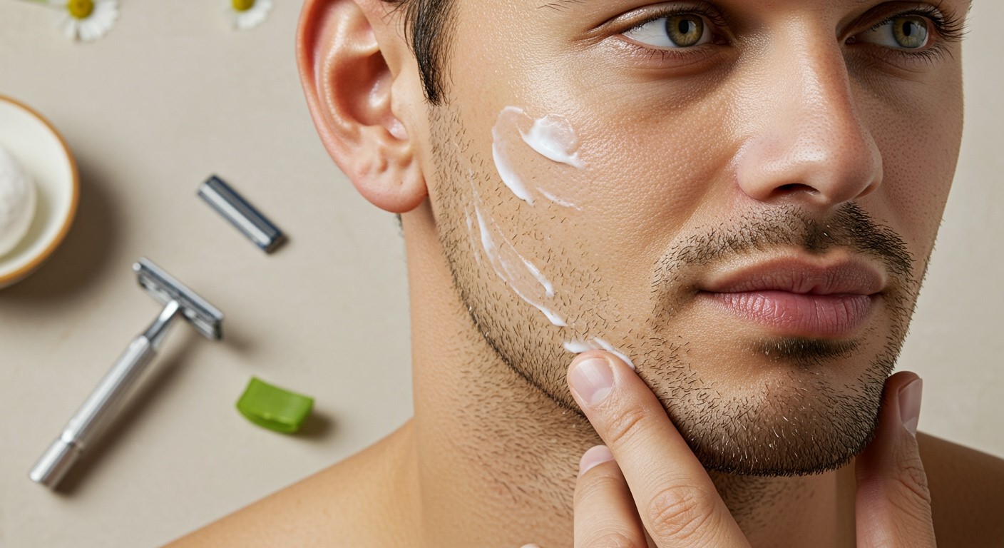 Allantoin segít csökkenteni a borotválkozás utáni irritációt.
