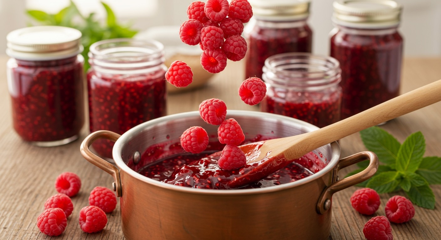 A málnalekvár antioxidánsokban gazdag, jótékony hatású.