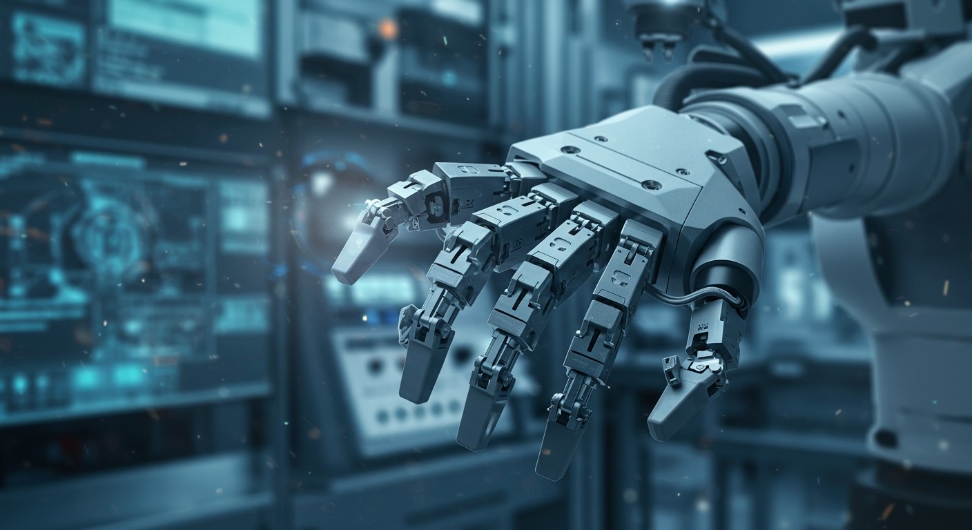 A potenciométerek pontos helyzetmeghatározást biztosítanak robotokban.