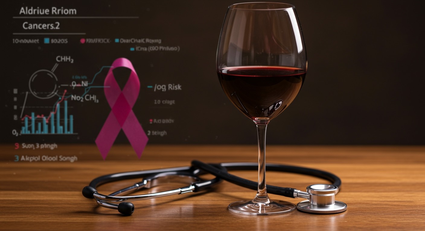 Az alkoholfogyasztás növelheti a rák kockázatát.