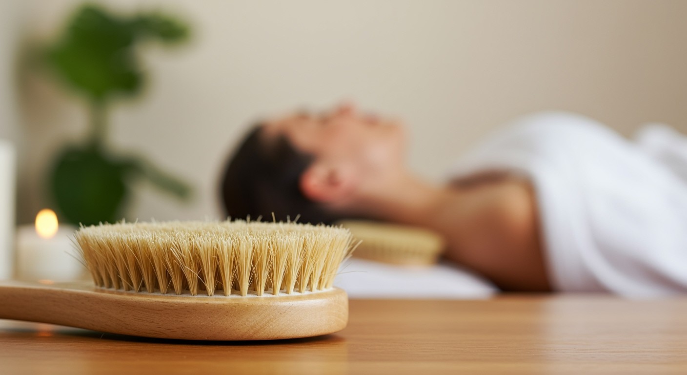 A szárazkefélés javítja a bőr tónusát és vitalitását.