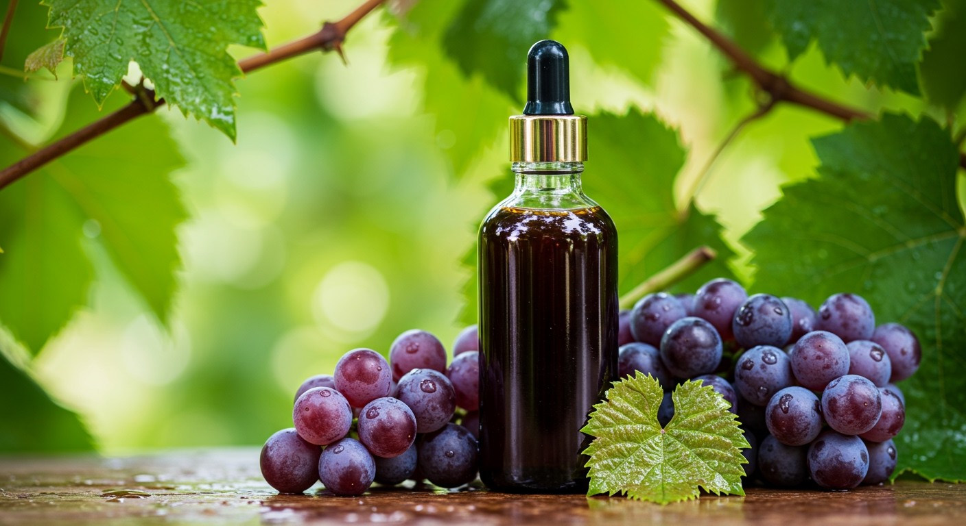 A szőlőszesz antioxidánsai segítik a bőr regenerálódását.