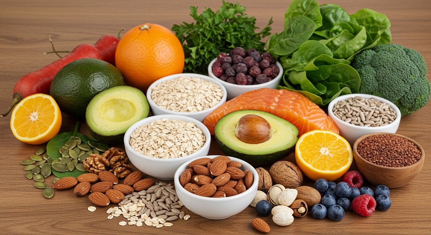 A diófélék és a halak gazdag omega-3 zsírsavakban.