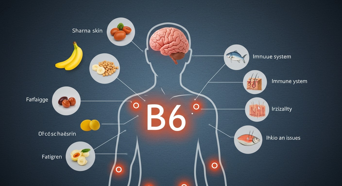 A B6-vitamin hiány fáradtságot és ingerlékenységet okozhat.