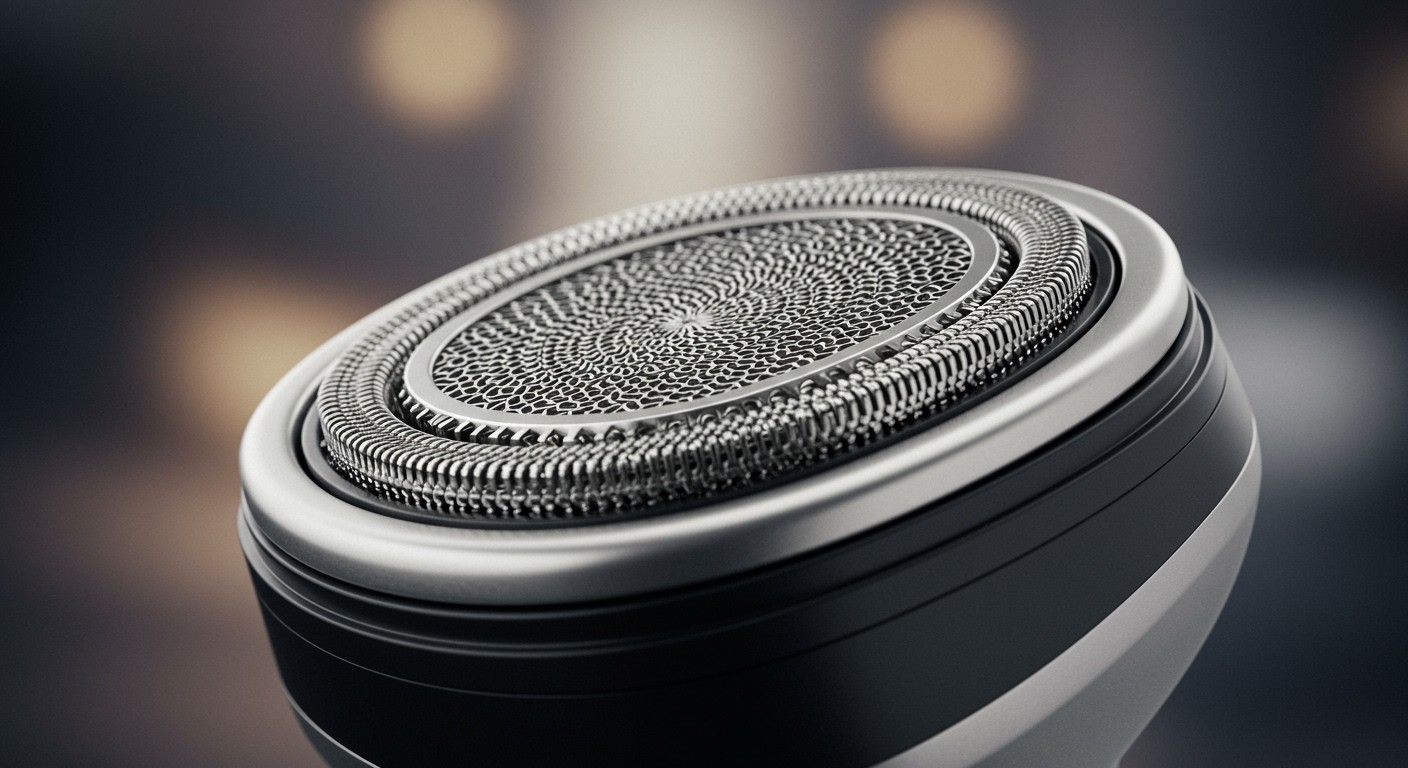 A flexibilis borotvafejek precíz kontúrképzést tesznek lehetővé.