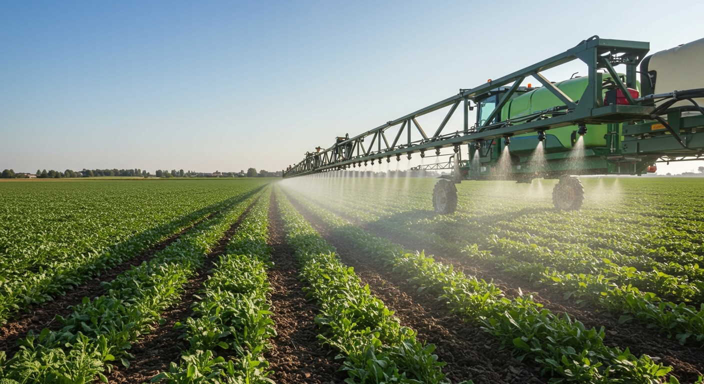 A megfelelő permetezőgép beállítása kulcsfontosságú a hatékonysághoz.