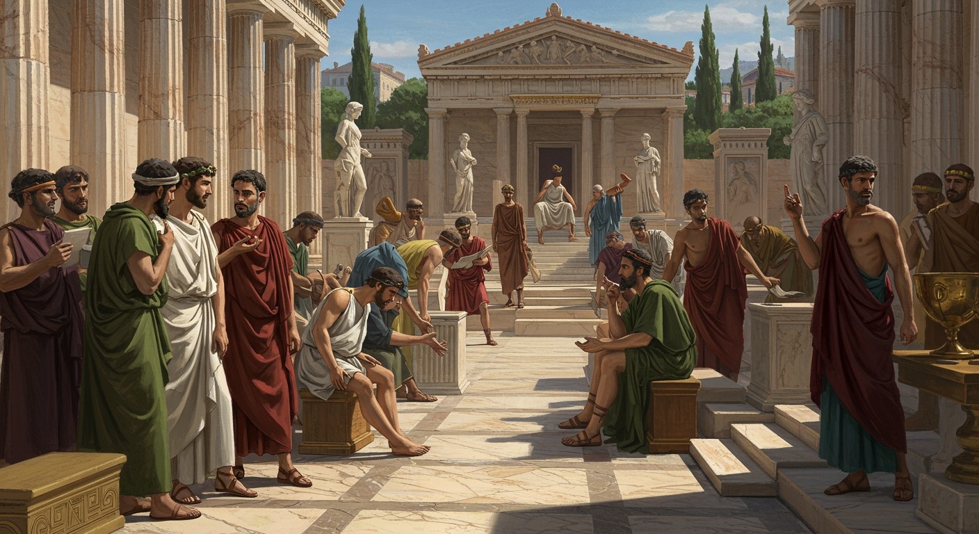 A népgyűlés a közvetlen demokrácia alapköve volt Athénban.