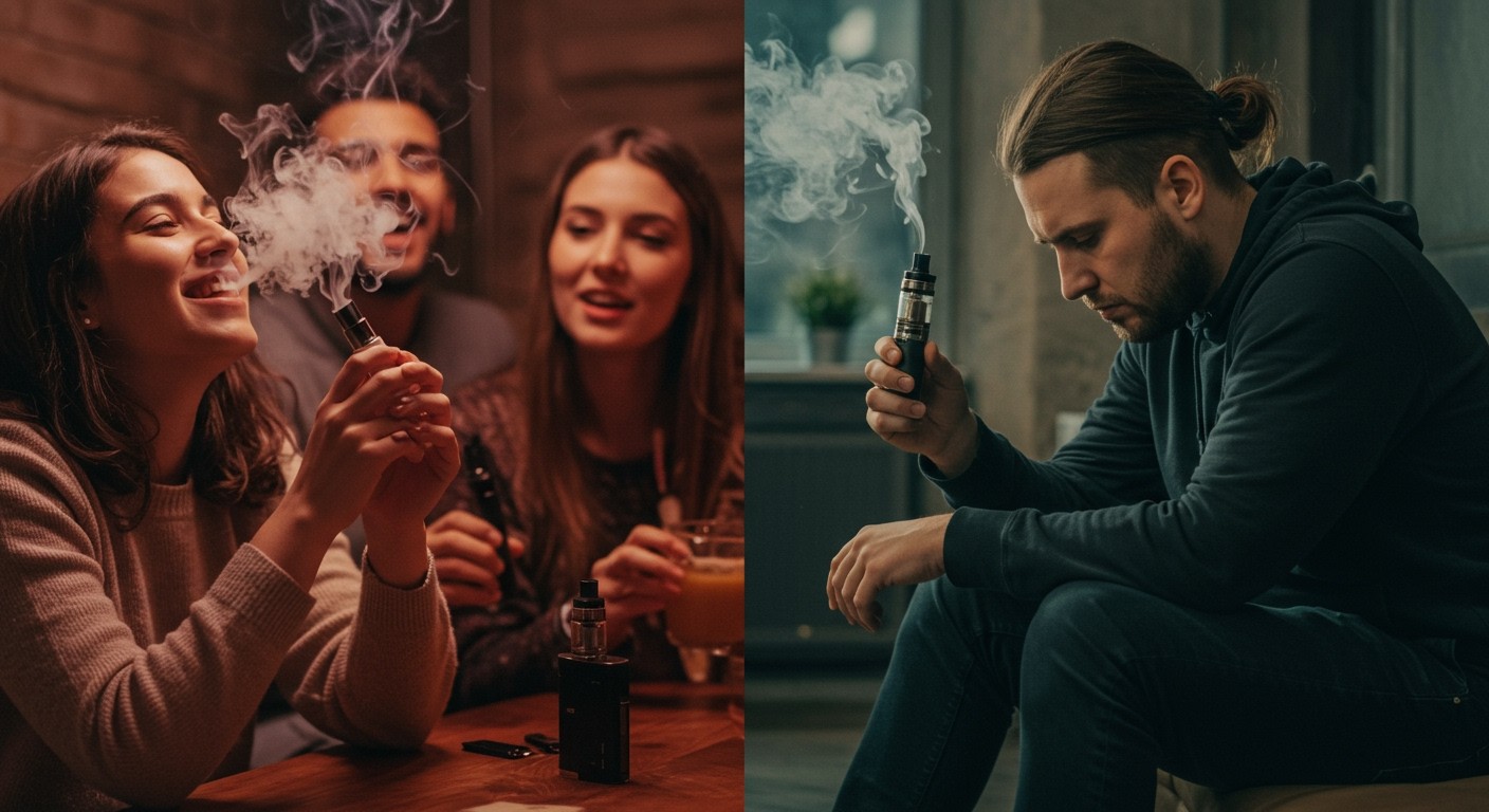 A felhasználók vegyes érzésekkel viszonyulnak az e-cigarettához.