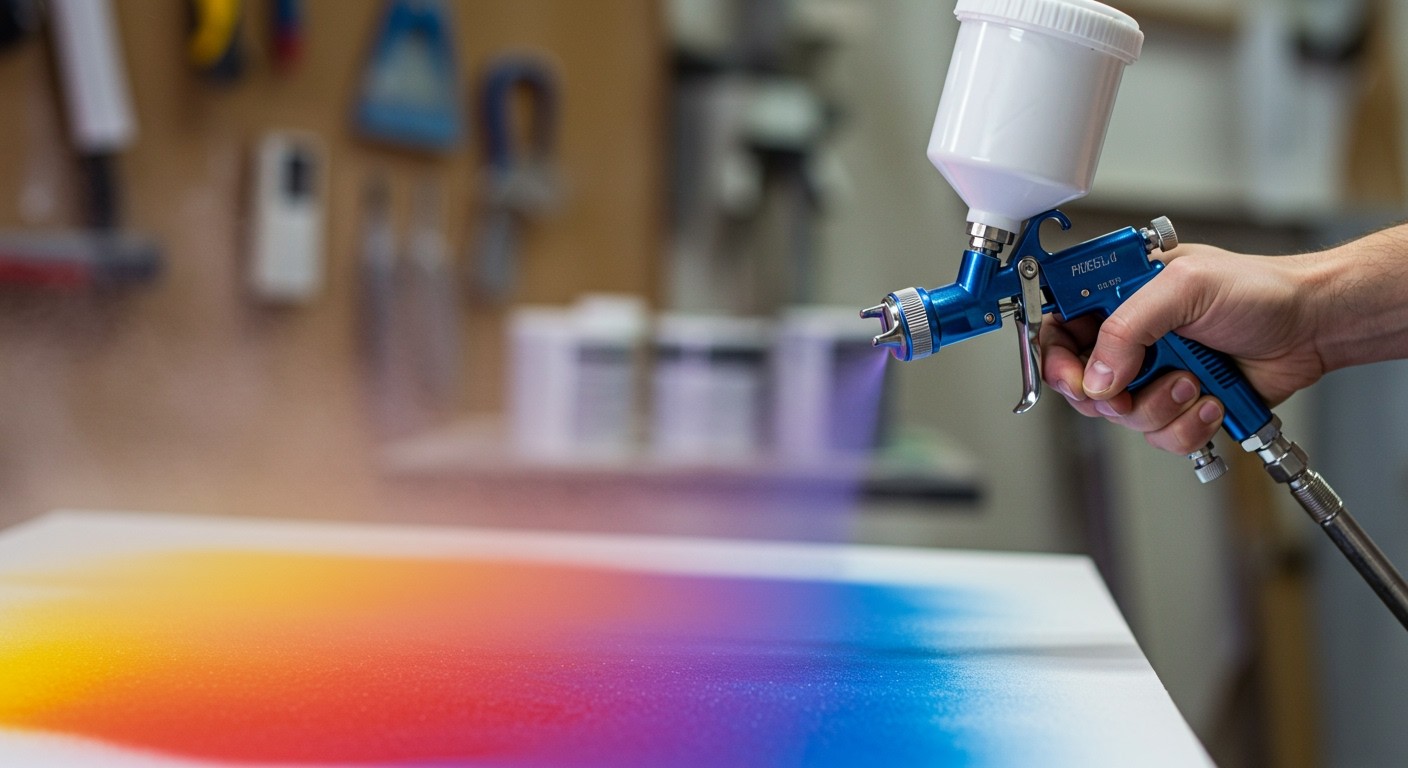 A festék terülési képessége befolyásolja a felület simaságát.