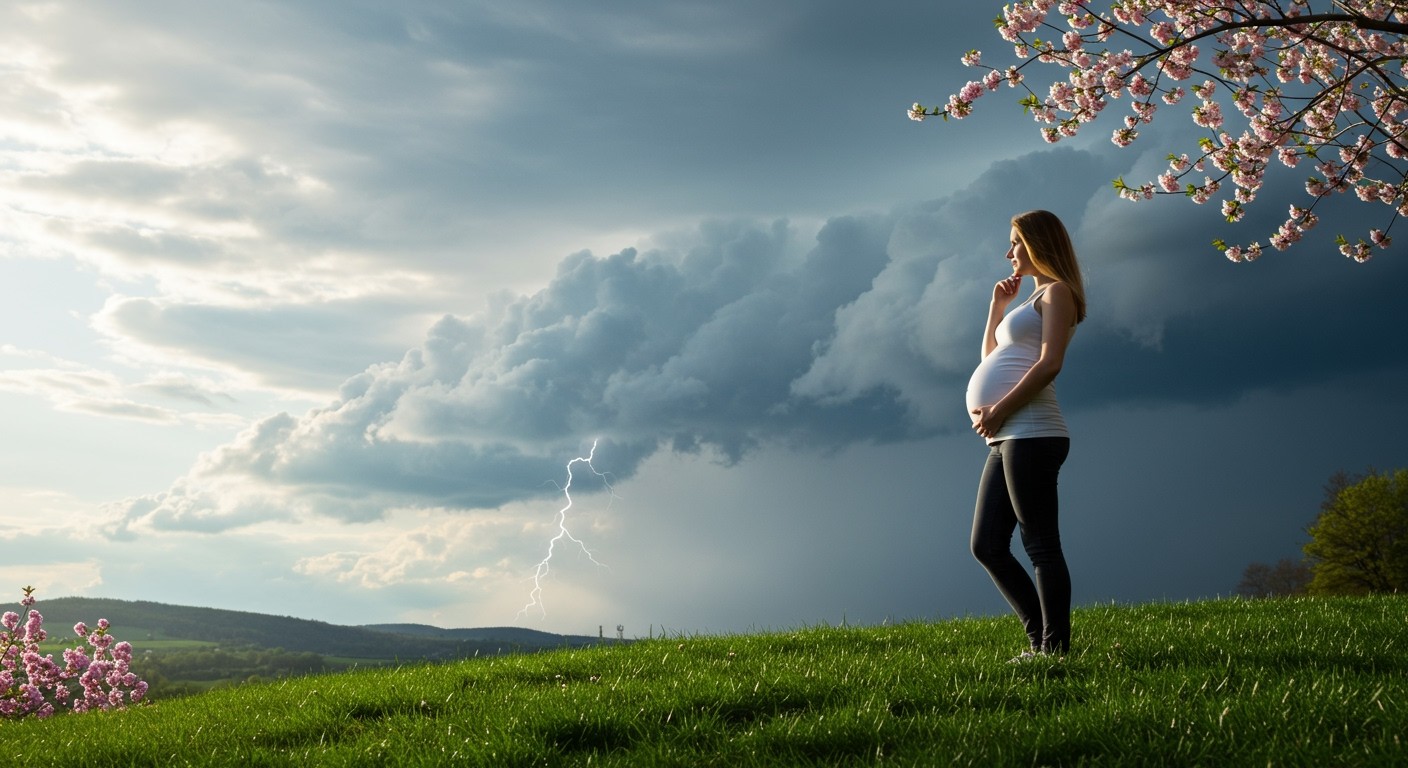 A frontok hatással lehetnek a terhességi toxémia kialakulására.