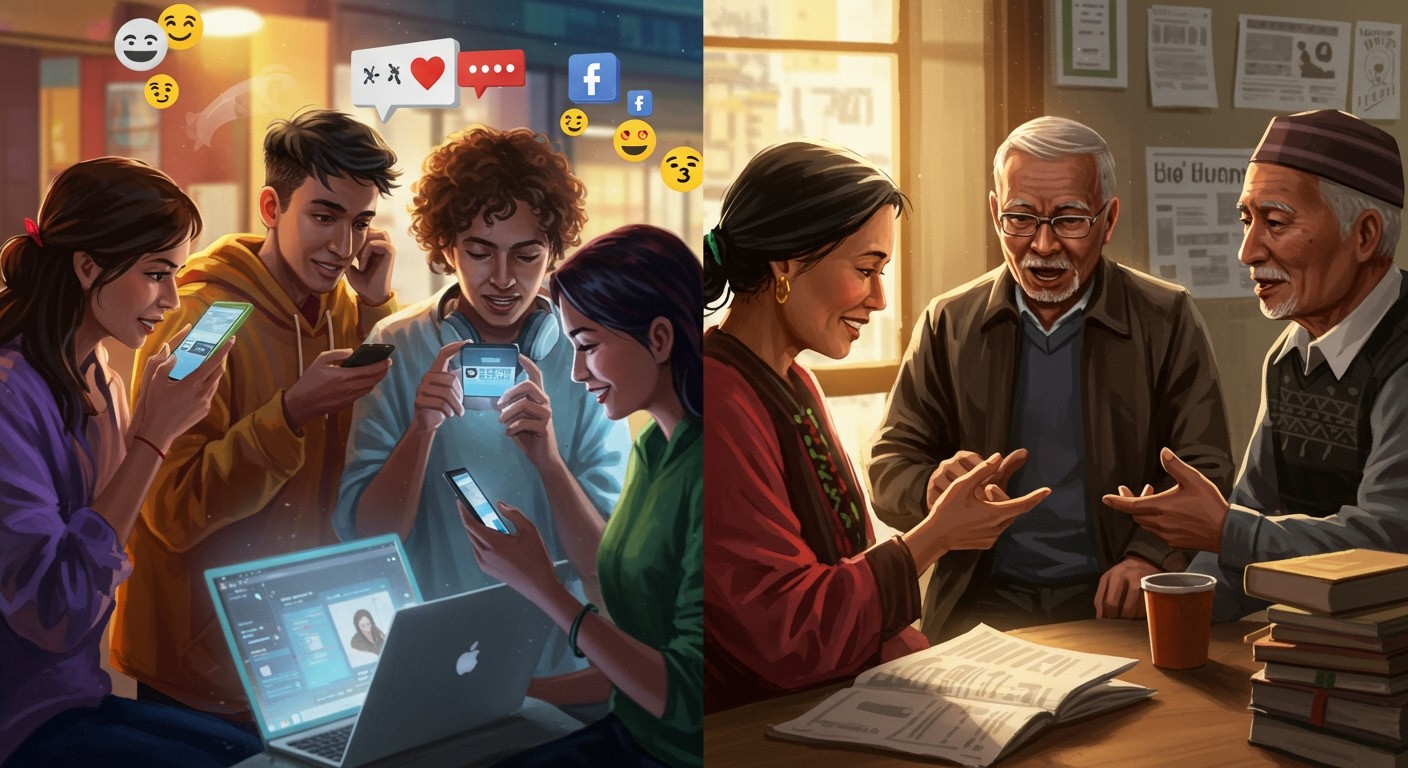 A digitális világ formálta a fiatalok nyelvhasználatát.