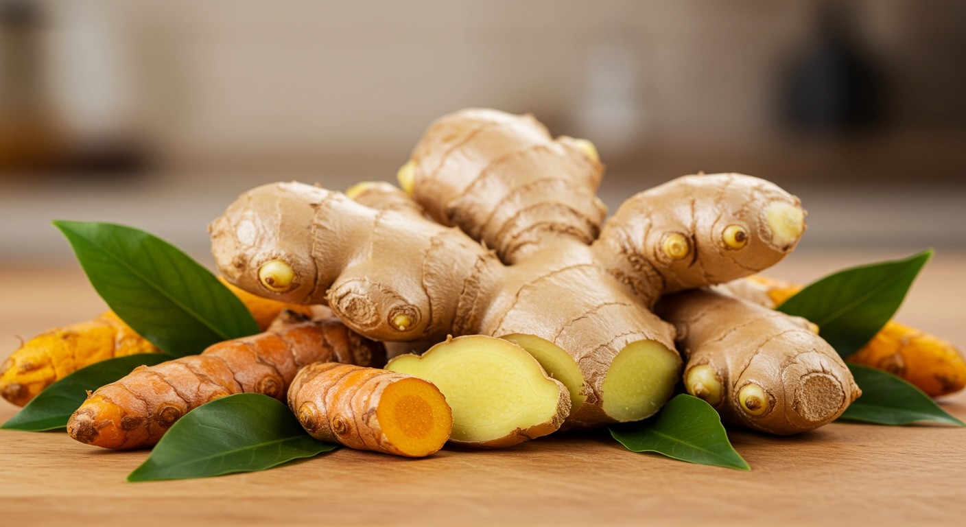 A gyömbér és kurkuma együtt erősíti az immunrendszert.