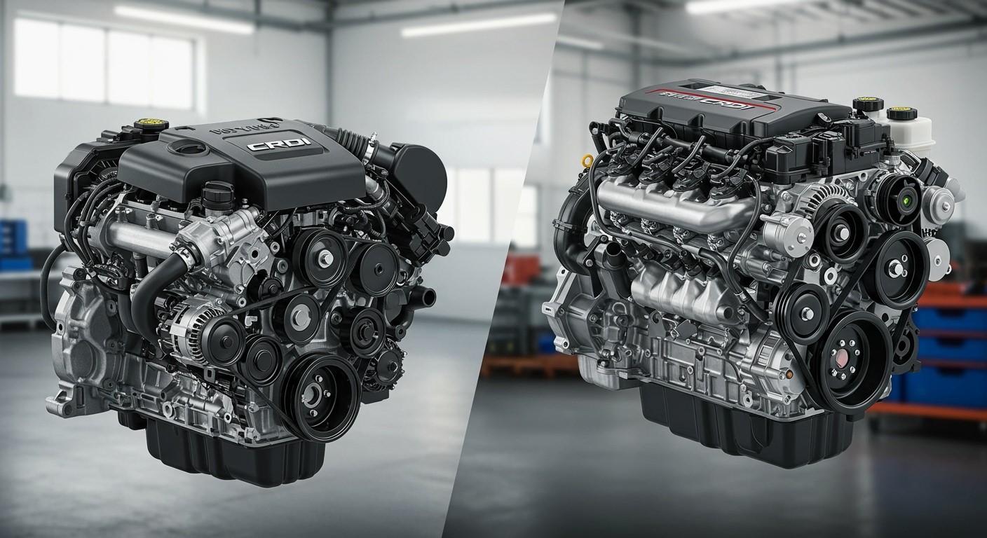 A CRDI motorok hatékonyabb üzemanyag-felhasználást kínálnak.