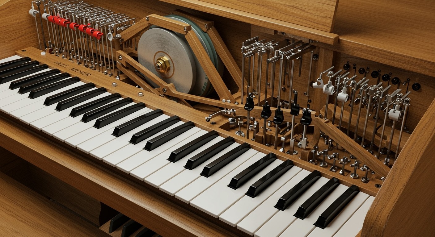 A Hammond orgona mechanikája hangzást és stílust formál.