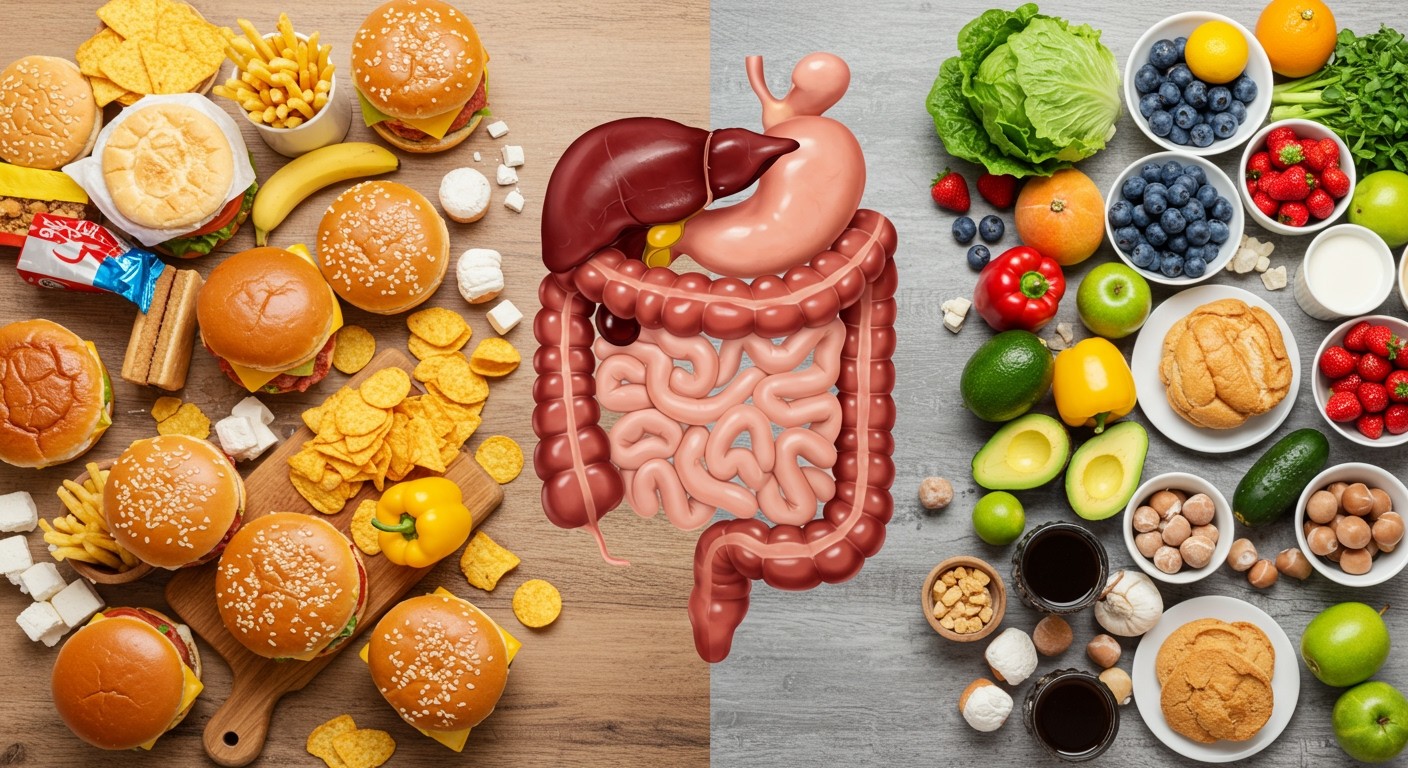 A helytelen táplálkozás emésztési zavarokat okozhat.