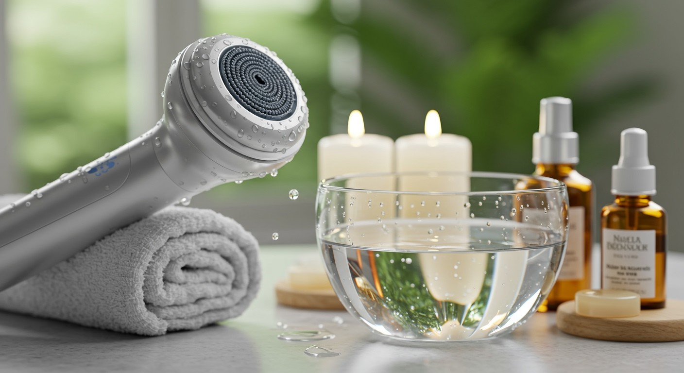 A víz finoman eltávolítja a bőr elhalt sejtjeit.