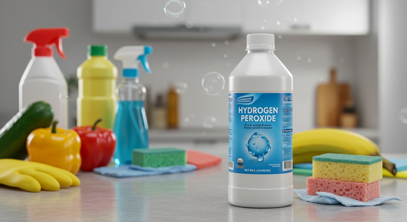 A hidrogén-peroxid hatékonyan fertőtleníti a felületeket és eszközöket.