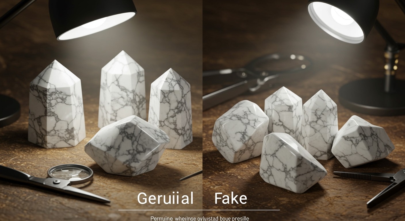 Hamisítványok elkerüléséhez ellenőrizze a kristály textúráját.