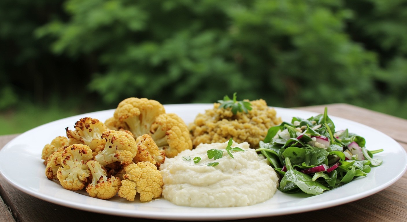 A karfiol tökéletes rizs- és tésztahelyettesítő alacsony szénhidráttal.