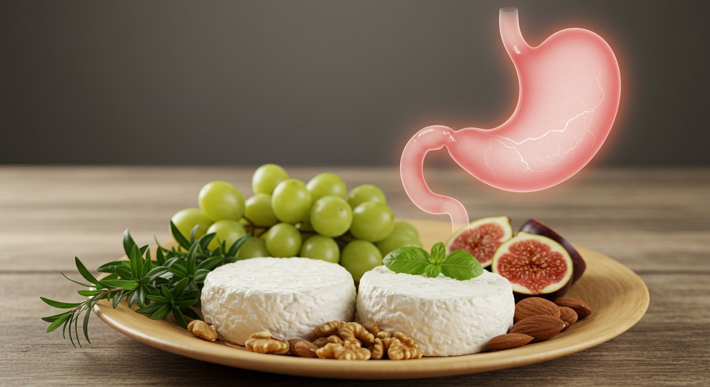 A kecskesajt kisebb zsírgömböcskéket tartalmaz, könnyebben emészthető.