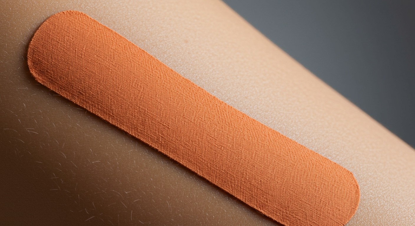A Kinesio Tape serkenti a vérkeringést és a gyógyulást.