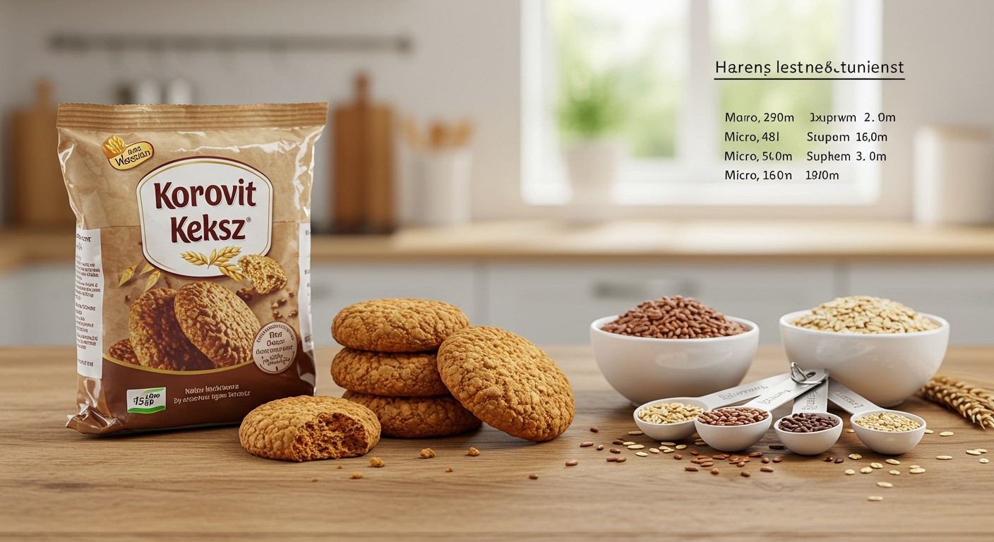 A Korpovit keksz gazdag rostokban és ásványi anyagokban.