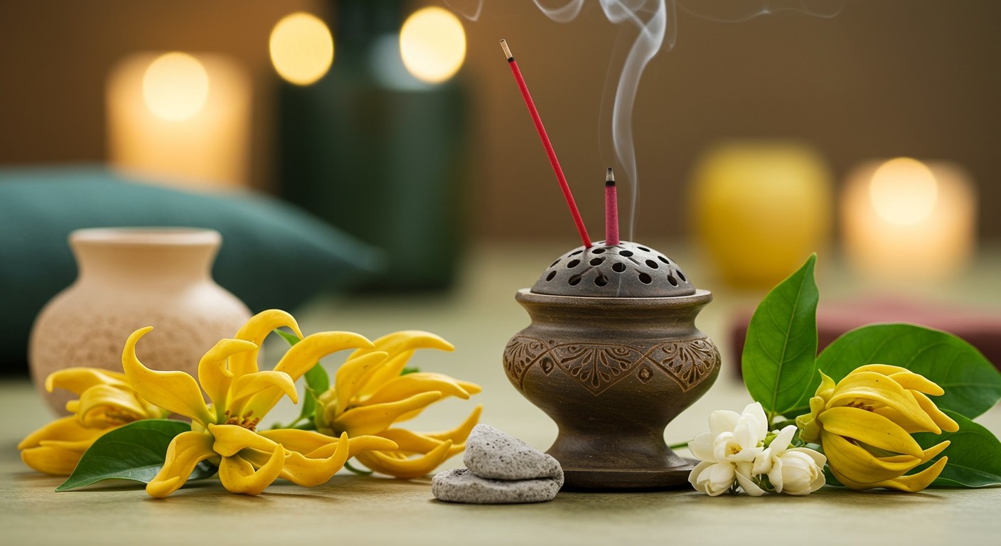 Az ylang-ylang fokozza a kreativitást és az inspirációt.