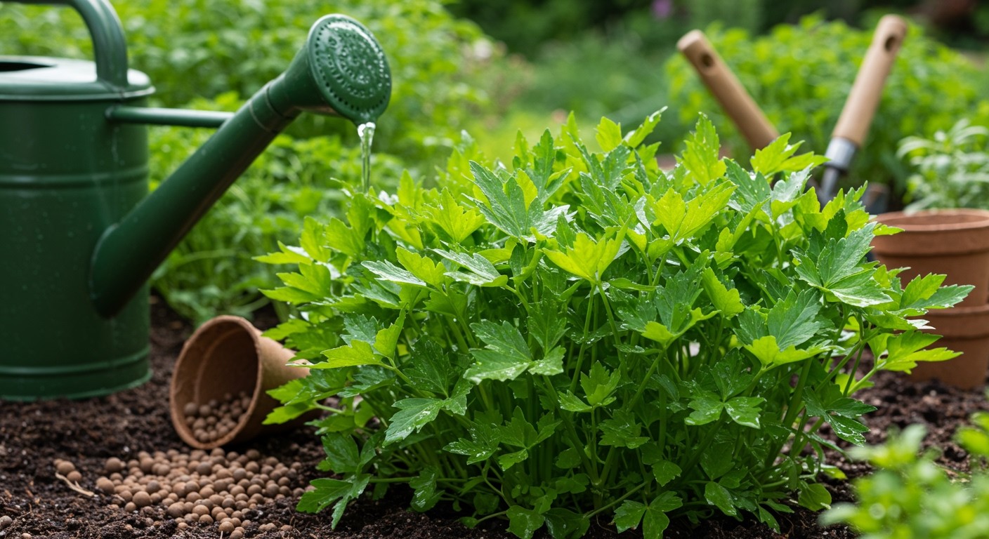 A lestyán igényli a rendszeres öntözést és tápanyagpótlást.