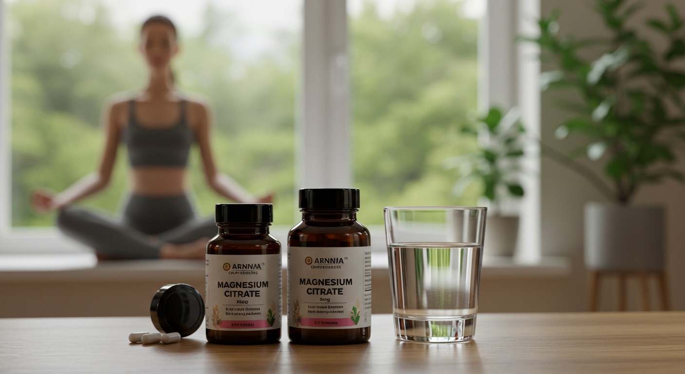 A magnézium-citrát segít a stressz és szorongás csökkentésében.