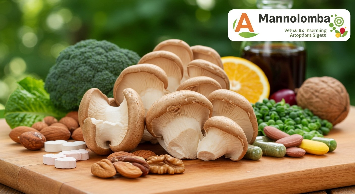 A mandulagomba magas D-vitamin és antioxidáns tartalmú.
