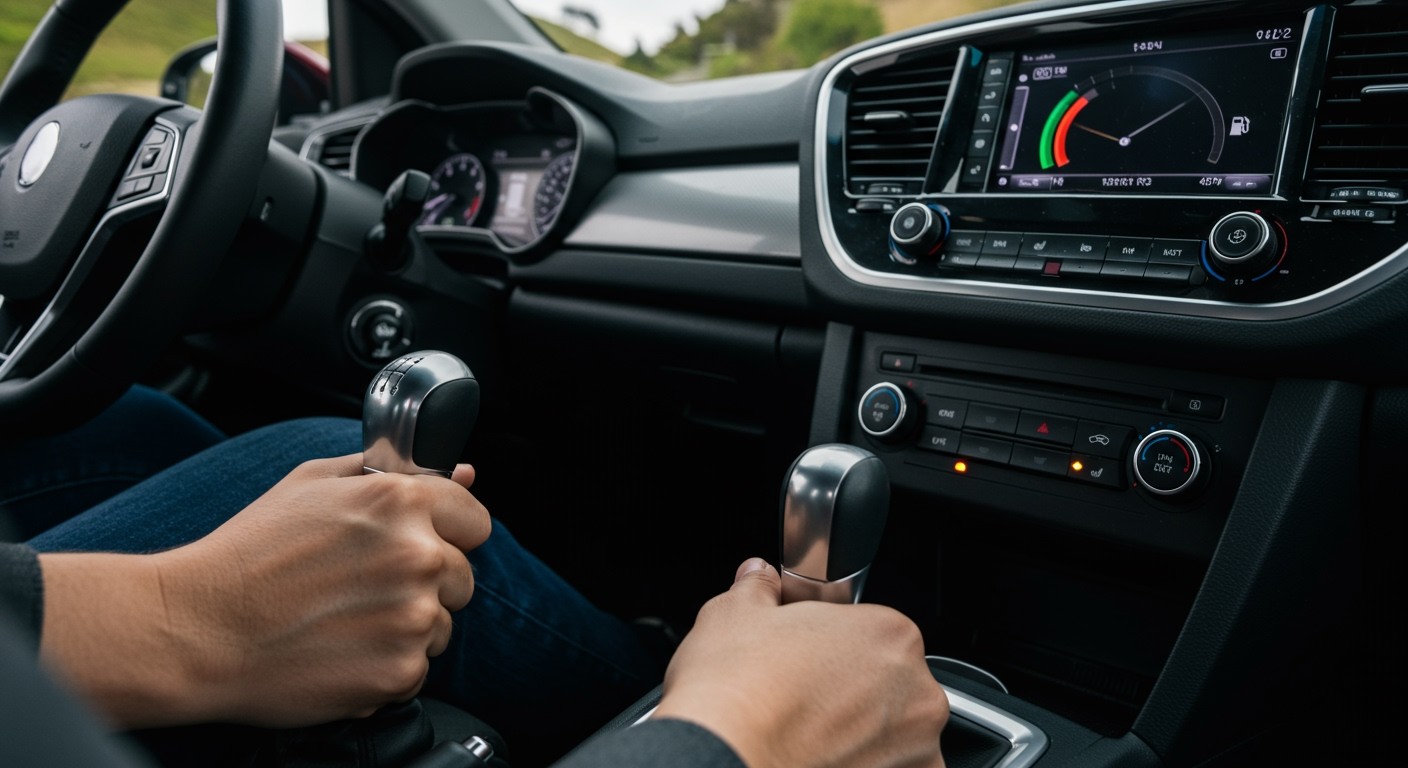 A manuális váltó jobban kihasználja a motor teljesítményét.