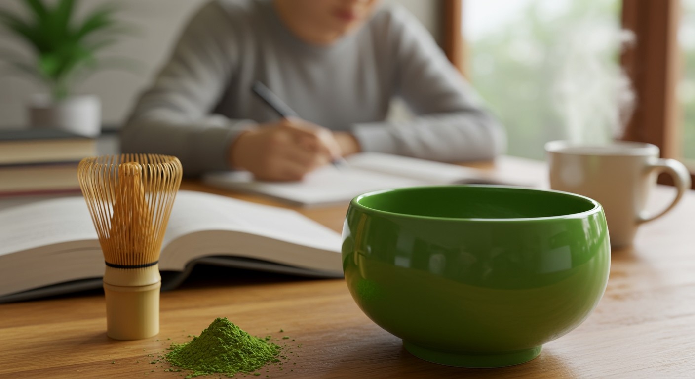 A matcha javítja a koncentrációt és a hangulatot.