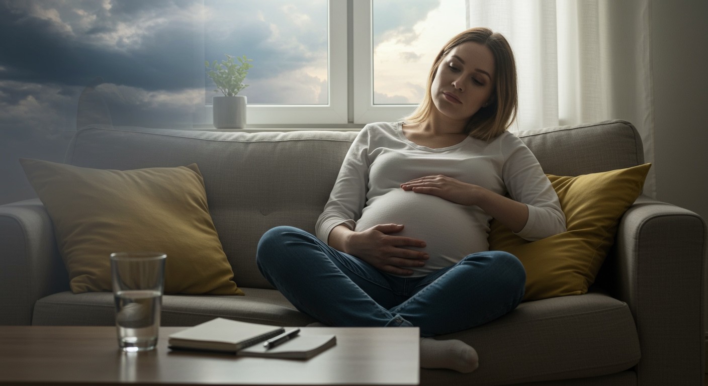 A melegfrontok fokozhatják a terhes nők tüneteit.