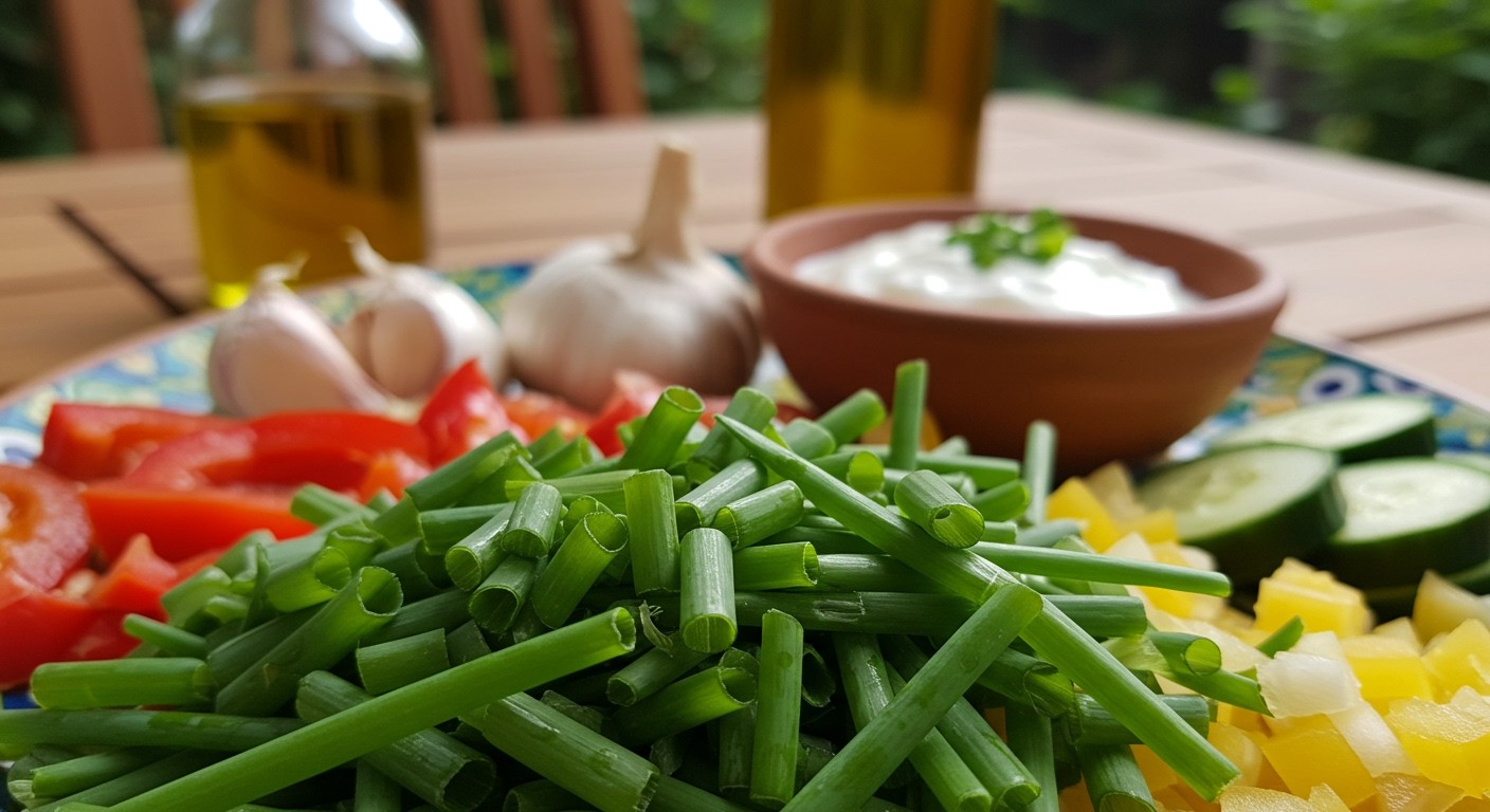 A metélőhagyma prebiotikus rostjai serkentik a bélflórát.