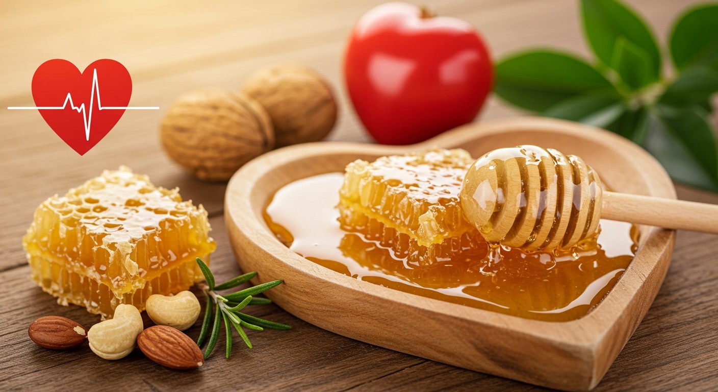 A méz flavonoidjai csökkenthetik a gyulladást és szívbetegséget.