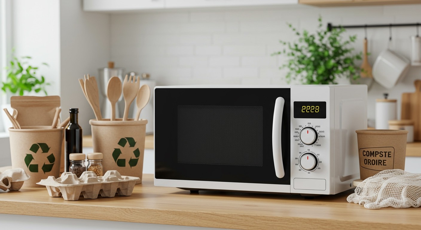 A mikrohullámú sütők energiatakarékosak és újrahasznosíthatók.