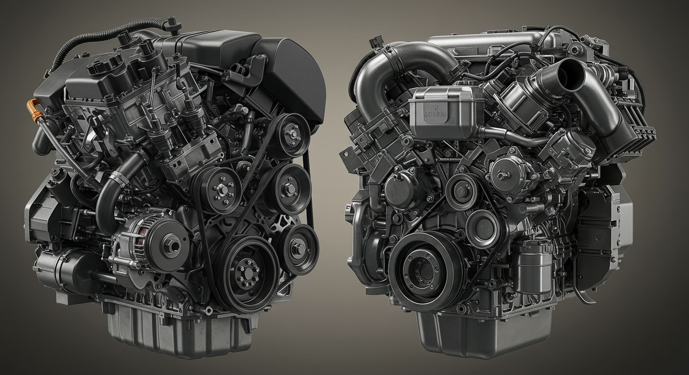 Az Otto-motorok gyújtása gyújtógyertya, míg a Diesel motorok öngyulladásra támaszkodnak.