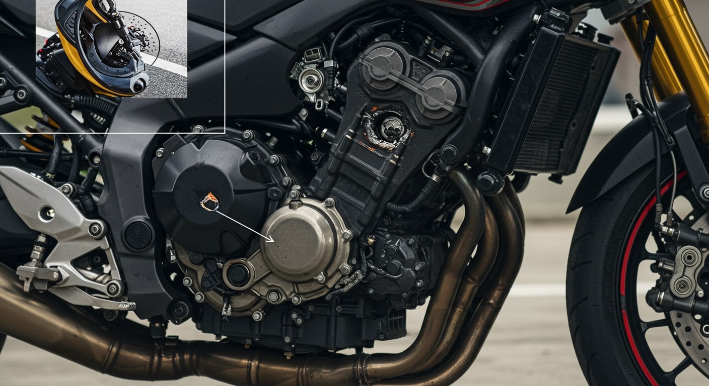 A motorfék túlmelegítheti a motort, csökkentve annak élettartamát.