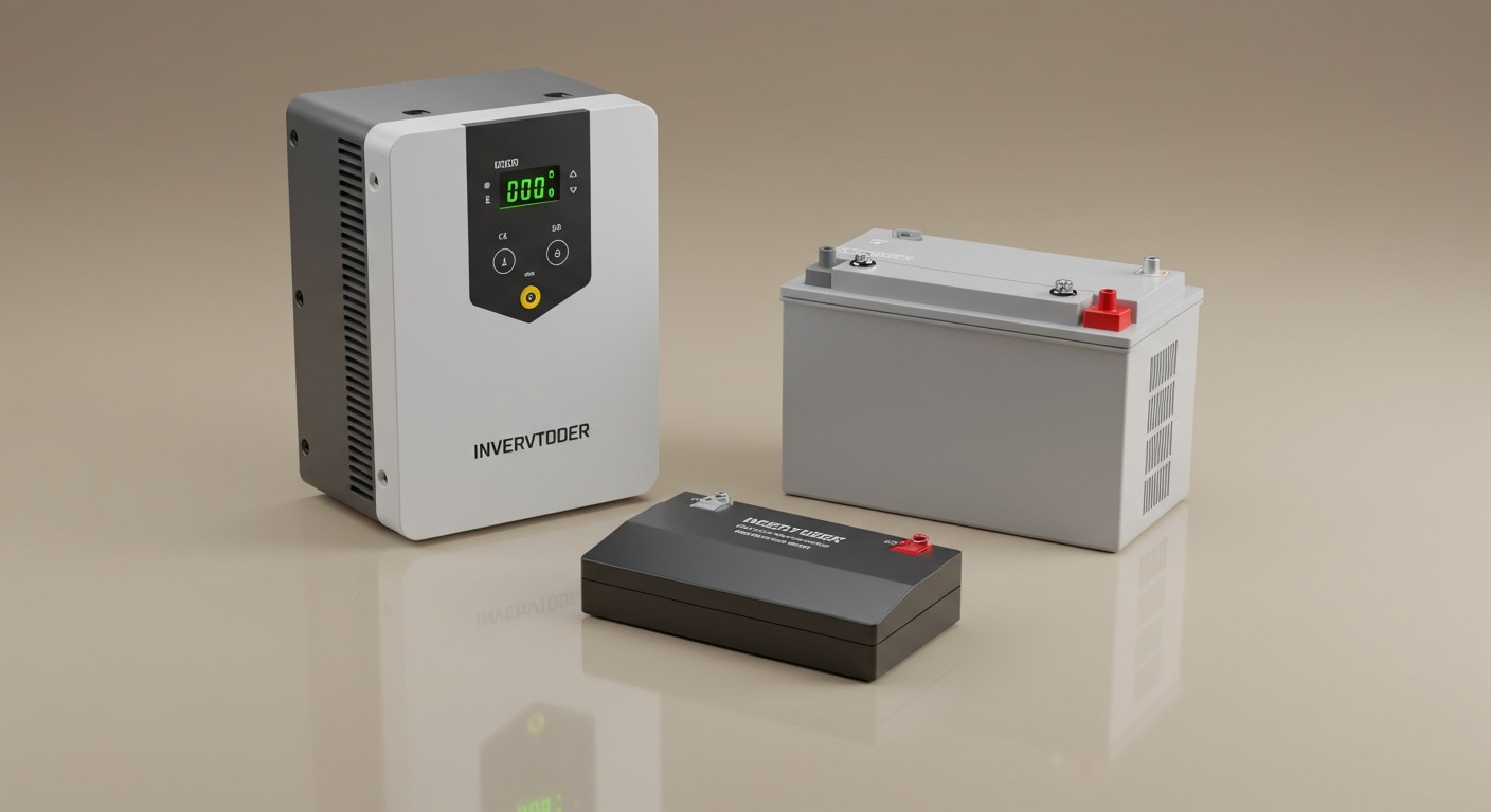 Az inverter átalakítja a napenergiát használható árammá.