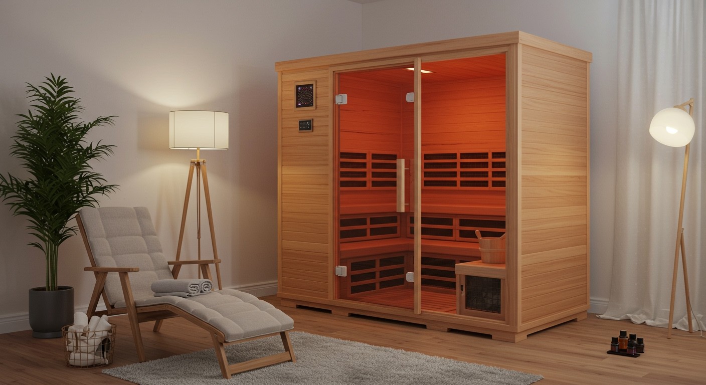 A napsugárszauna javítja a hangulatot és a közérzetet.