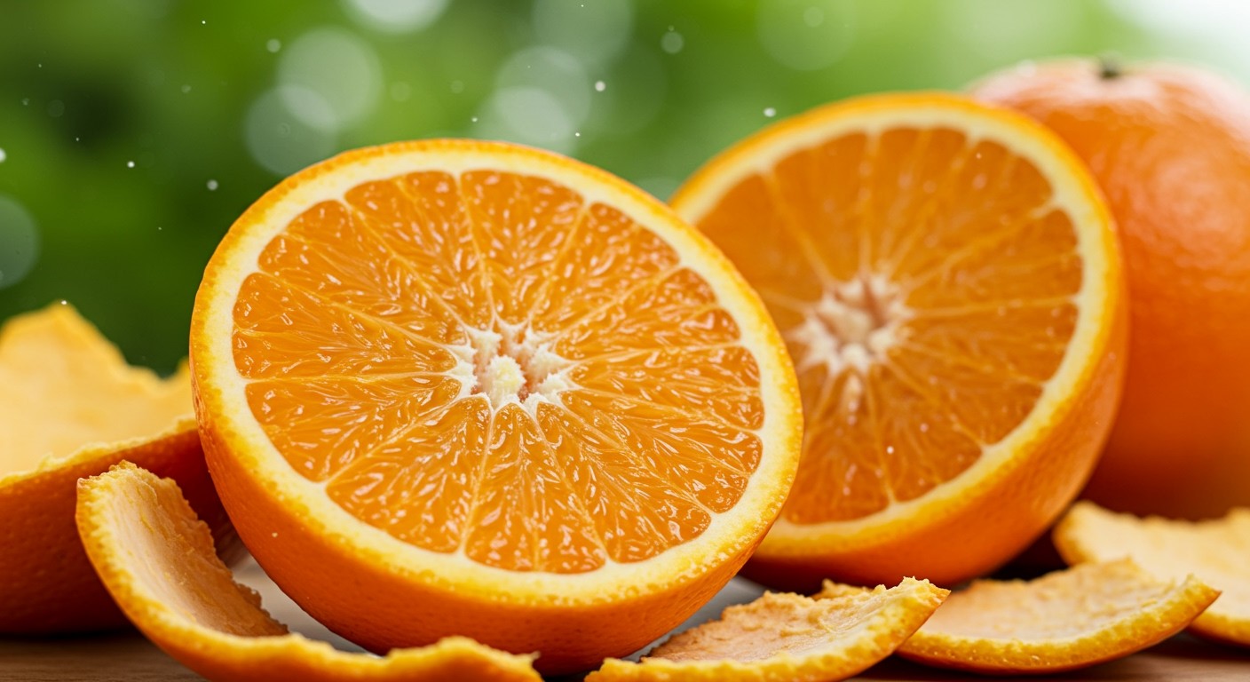 A narancs C-vitaminja erősíti a bőr védelmét.