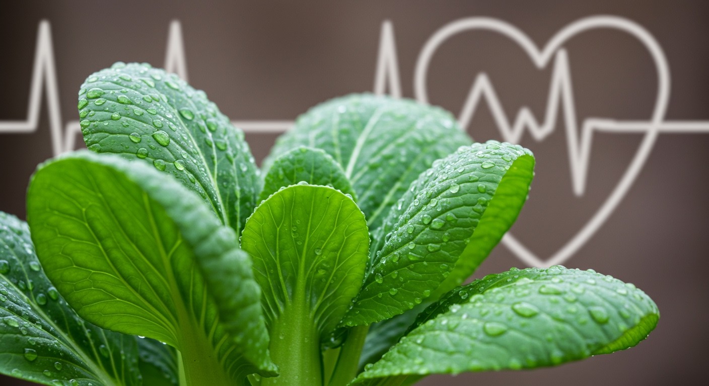 A pak choi antioxidánsai segítik a szív védelmét.
