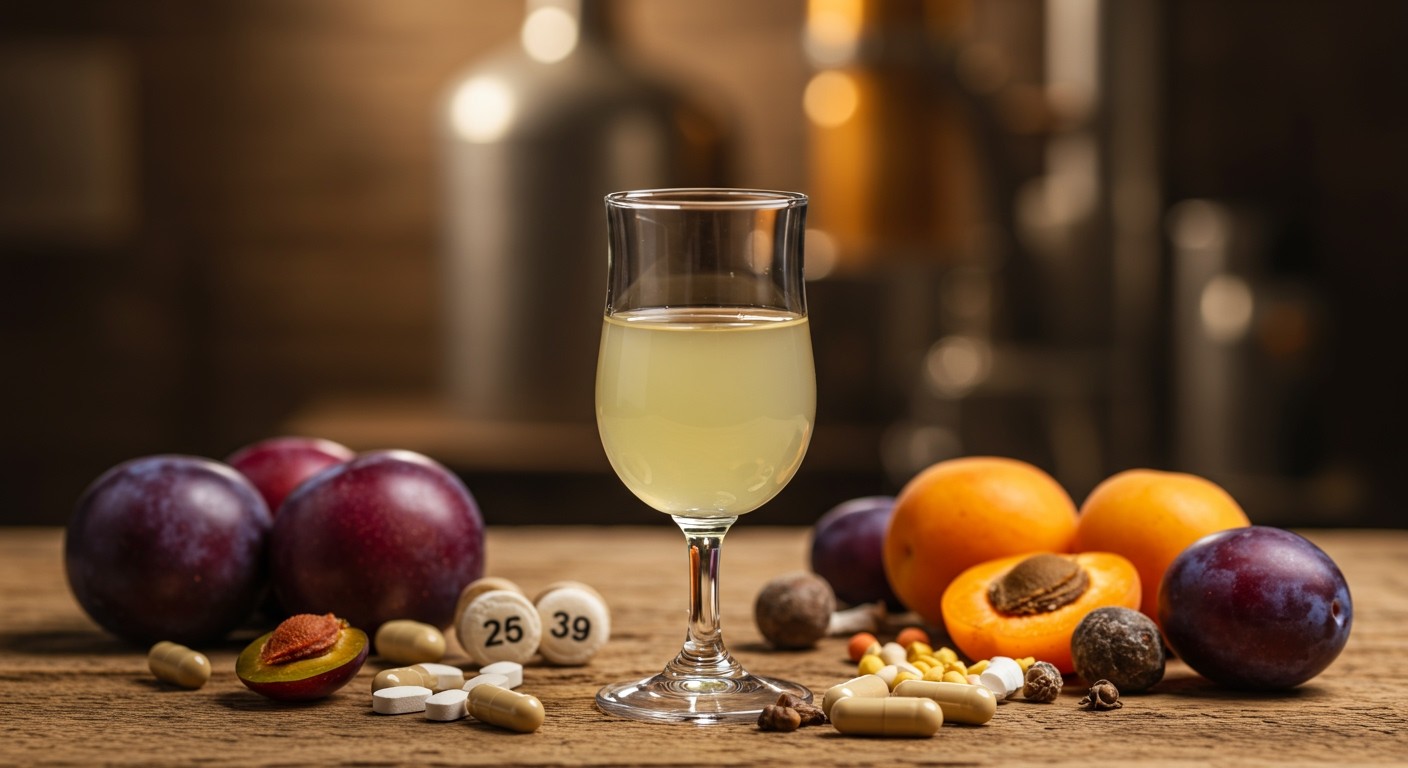 A pálinka gátolhatja a vitaminok felszívódását.