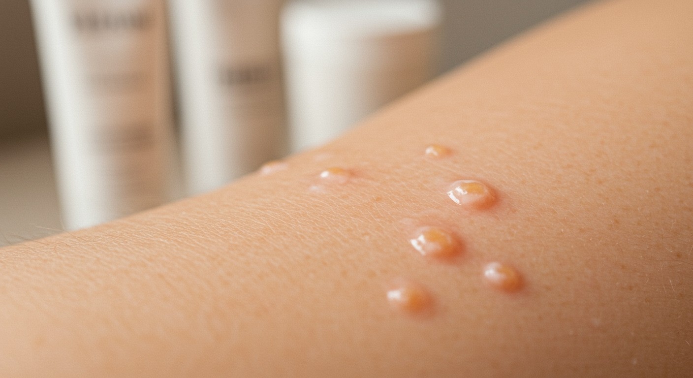 A paraffin használata bőrproblémákat okozhat, mint póruseltömődés.